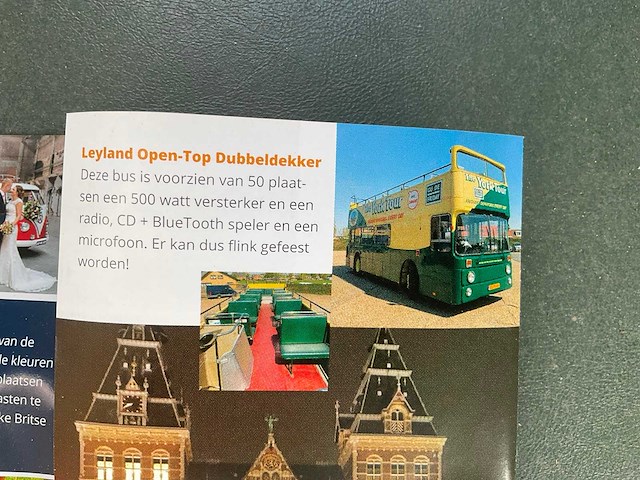Leyland touringcar open-top dubbeldekker - afbeelding 27 van  33