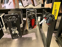 Lezyne fietsverlichting en helmet mount (8x) - afbeelding 1 van  5