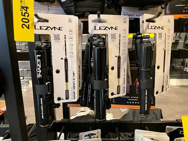 Lezyne grip drive hp/hv fietspomp (11x) - afbeelding 2 van  2