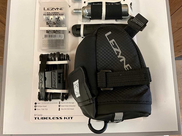 Lezyne m caddy tubeless kit - afbeelding 3 van  3