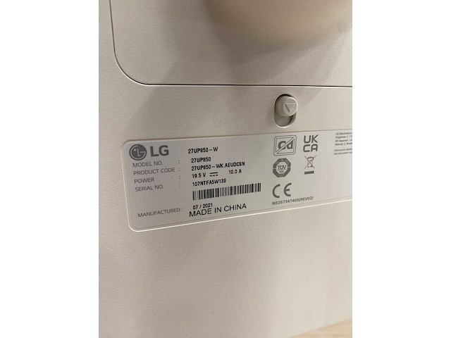 Lg - 27" monitoren op voet - dp, hdmi, usb-c - afbeelding 3 van  14