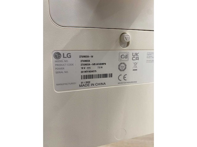 Lg - 27" monitoren op voet - dp, hdmi, usb-c - afbeelding 6 van  14