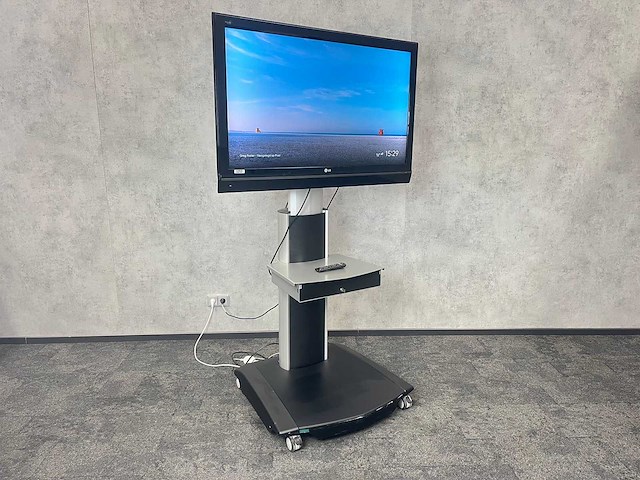 Lg - 47" full hd monitor op verrijdbaar statief - afbeelding 1 van  12