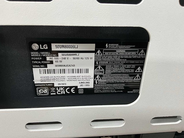 Lg - 50ur80006lj - televisie - afbeelding 4 van  5