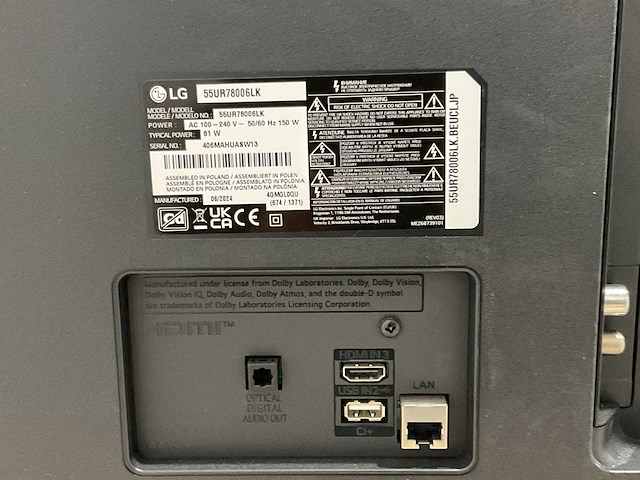 Lg - 55ur78006lk - televisie - afbeelding 6 van  8