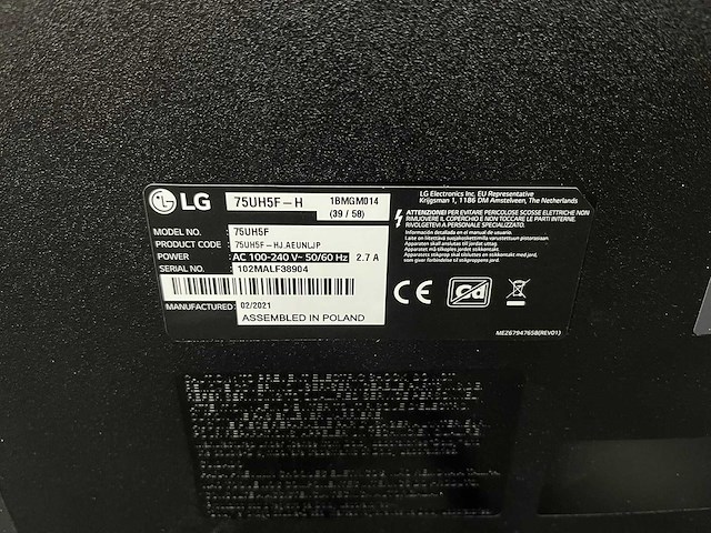 Lg - 75" 4k ultradunne monitor - afbeelding 7 van  9