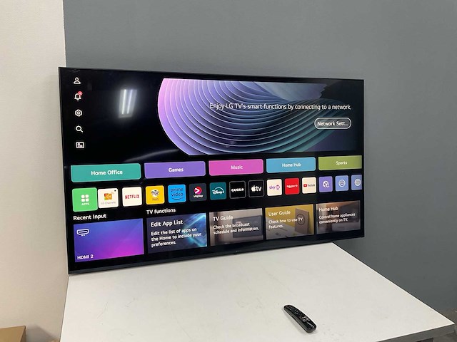 Lg - 75ur80006lj 4k uhd - televisie - afbeelding 1 van  7