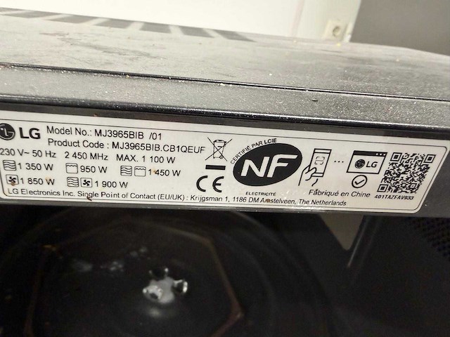 Lg - koelkast en combimagnetron - afbeelding 3 van  5