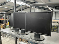 Lg 19” flatron l1950sq monitor (3x) - afbeelding 2 van  3