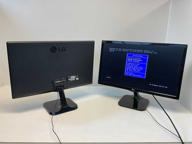 Lg 24m47 monitor (2x) - afbeelding 4 van  7