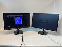 Lg 24m47 monitor (2x) - afbeelding 1 van  4