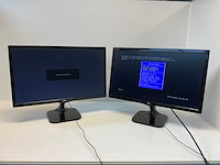 Lg 24m47 monitor (2x) - afbeelding 4 van  4