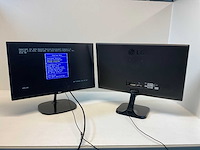 Lg 24m47 monitor (2x) - afbeelding 8 van  8