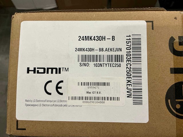 Lg 24mk430 monitor 24’’ - afbeelding 3 van  3