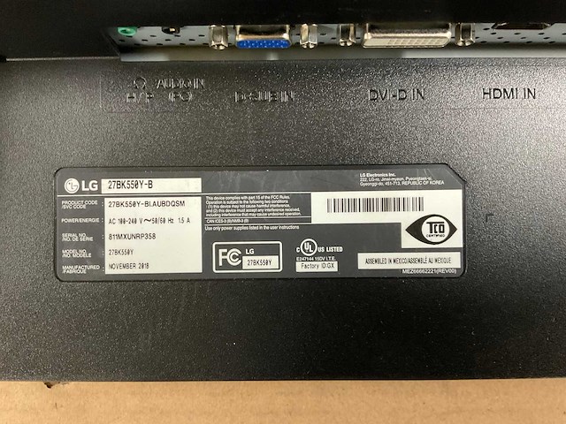 Lg 27bk550y-b monitor - afbeelding 5 van  5
