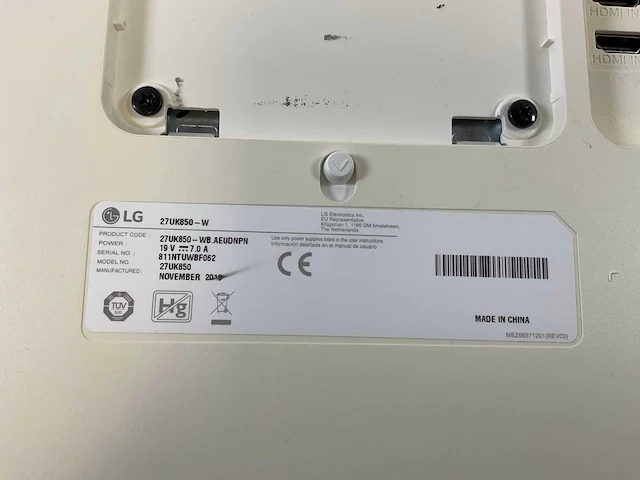Lg (27uk850/27ul850) 27”, 3840x2160 (uhd) ips monitors (2x) - afbeelding 4 van  15