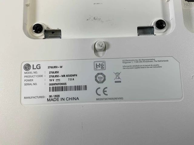 Lg (27uk850/27ul850) 27”, 3840x2160 (uhd) ips monitors (2x) - afbeelding 7 van  15