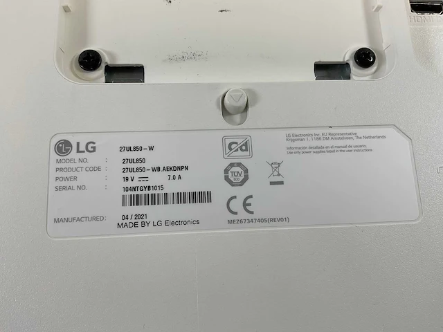 Lg (27ul850) 27”, 3840x2160 (uhd) ips monitors (2x) - afbeelding 7 van  15