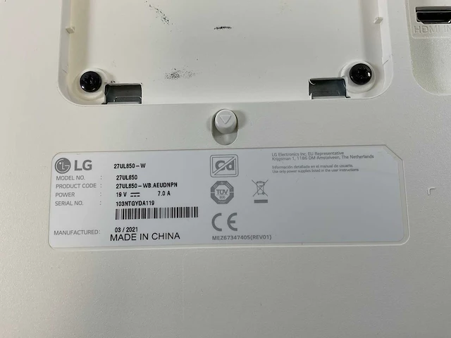 Lg (27ul850) 27”, 3840x2160 (uhd) ips monitors (2x) - afbeelding 7 van  15