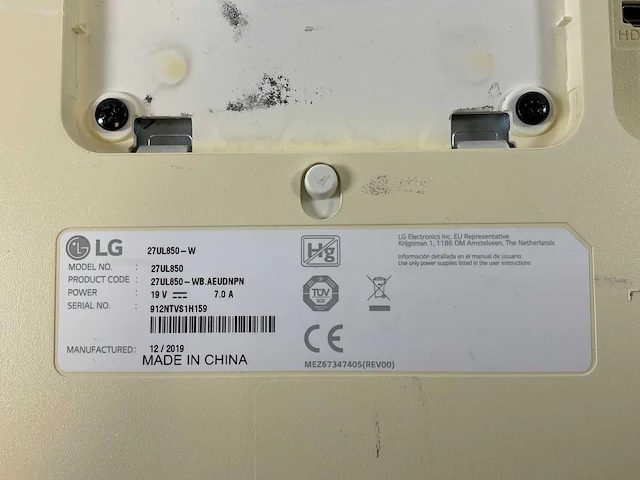 Lg (27ul850) 27”, 3840x2160 (uhd) ips monitors (2x) - afbeelding 4 van  15