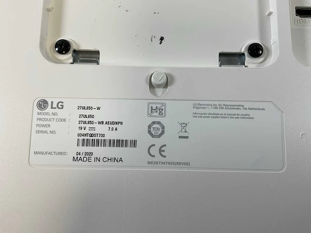 Lg (27ul850) 27”, 3840x2160 (uhd) ips monitors (2x) - afbeelding 4 van  15