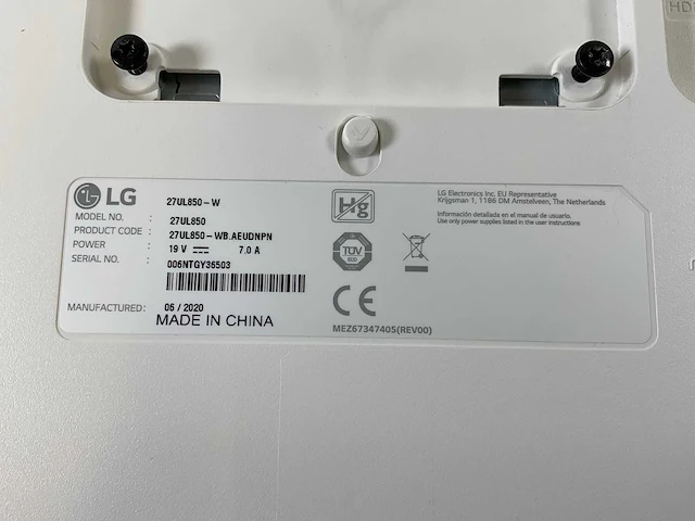 Lg (27ul850) 27”, 3840x2160 (uhd) ips monitors (2x) - afbeelding 7 van  15