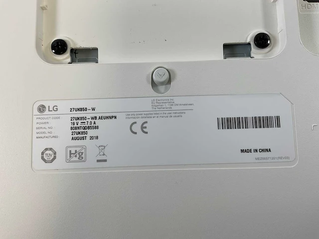Lg (27ul850/27uk850) 27”, 3840x2160 (uhd) ips monitors (2x) - afbeelding 7 van  15