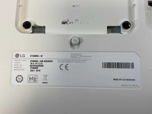 Lg (27ul850/27uk850) 27”, 3840x2160 (uhd) ips monitors (2x) - afbeelding 4 van  15