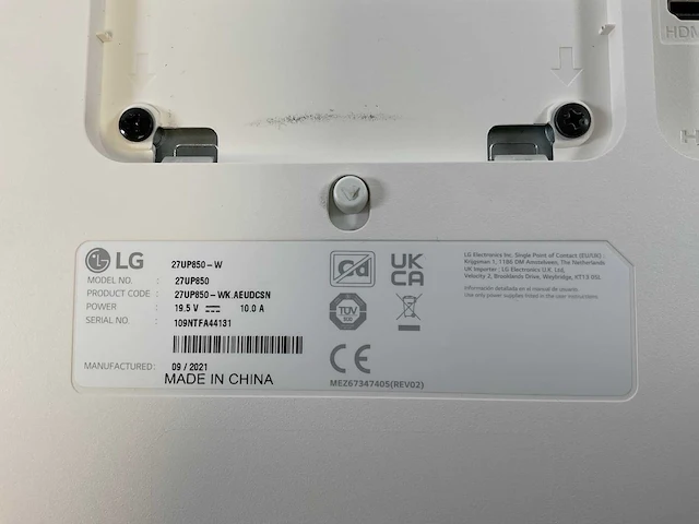 Lg (27ul850/27up850) 27”, 3840x2160 (uhd) ips monitors (2x) - afbeelding 7 van  15