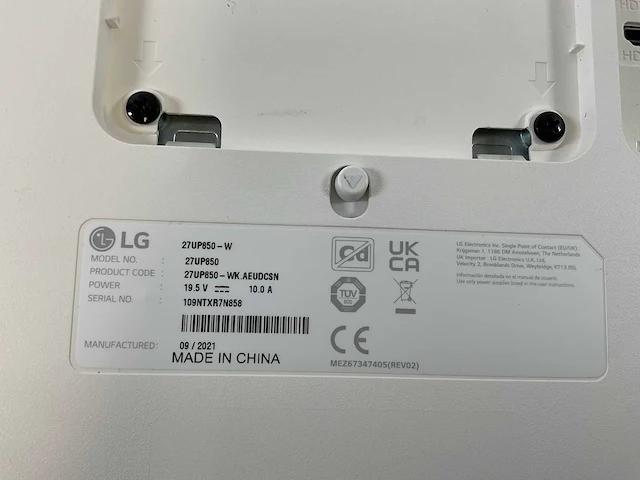 Lg (27ul850/27up850) 27”, 3840x2160 (uhd) ips monitors (2x) - afbeelding 12 van  15