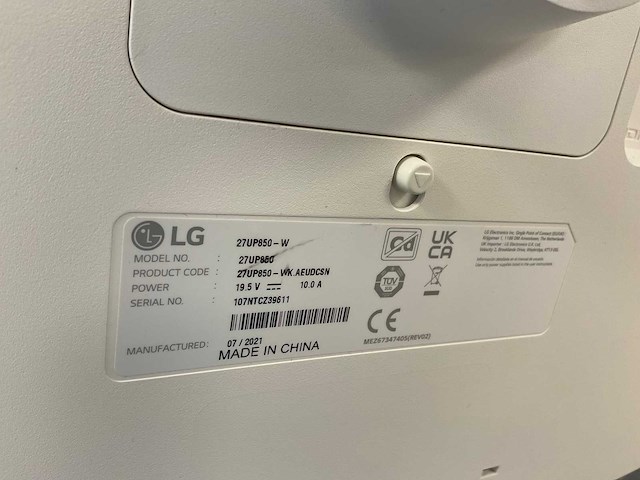 Lg (27up850/27up850k) 27”, 3840x2160 (uhd) ips monitors (2x) - afbeelding 4 van  12