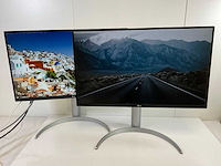Lg (27up850k) 27”, 3840x2160 (uhd) ips monitors (2x) - afbeelding 1 van  12