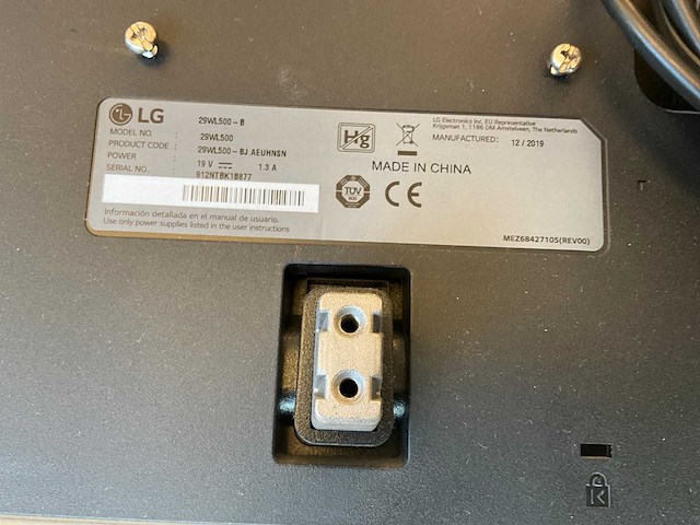 Lg 29wl 500 monitor (3x) - afbeelding 6 van  6