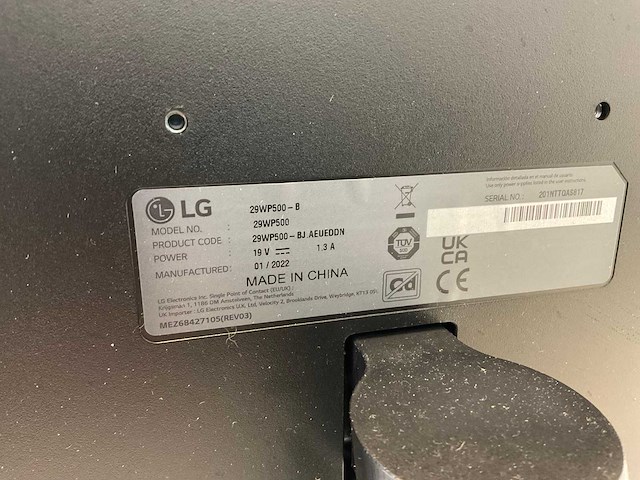 Lg 29wp500 29 inch monitor - afbeelding 5 van  7