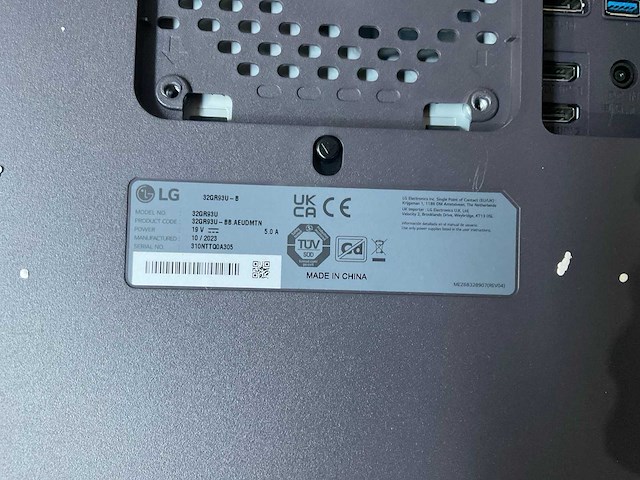 Lg 32gr93u monitor - afbeelding 8 van  8