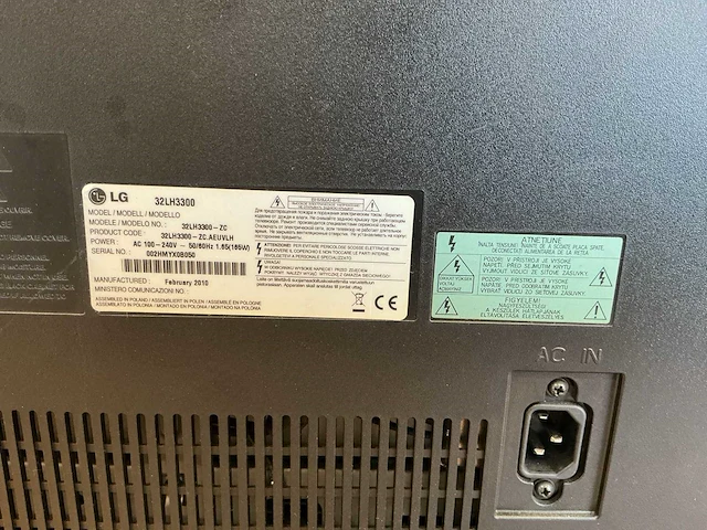 Lg | 32lh3300 | televisie 32” - afbeelding 8 van  8