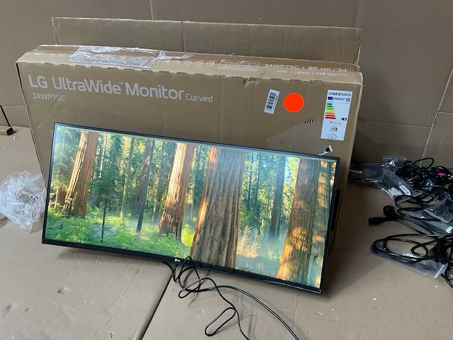 Lg 34wp75cp monitor - afbeelding 1 van  6