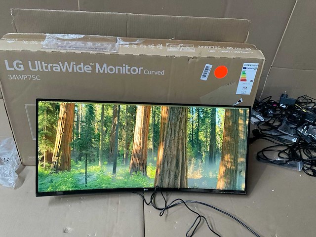 Lg 34wp75cp monitor - afbeelding 5 van  6
