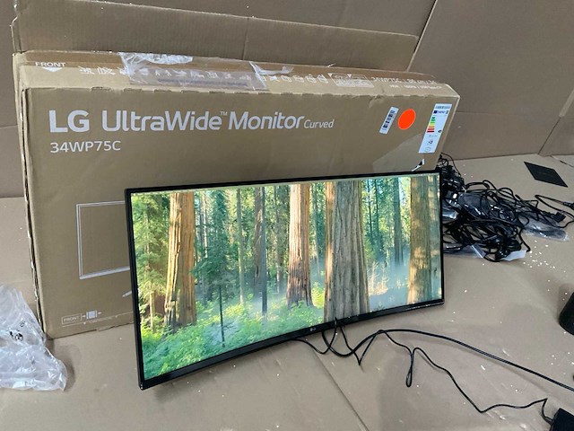Lg 34wp75cp monitor - afbeelding 2 van  6