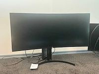 Lg 35wn75c-b 35” curved monitor