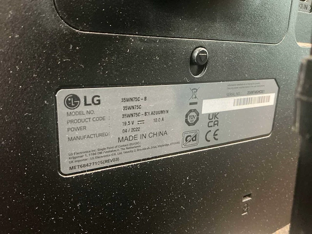 Lg 35wn75c-b 35” curved monitor - afbeelding 5 van  5