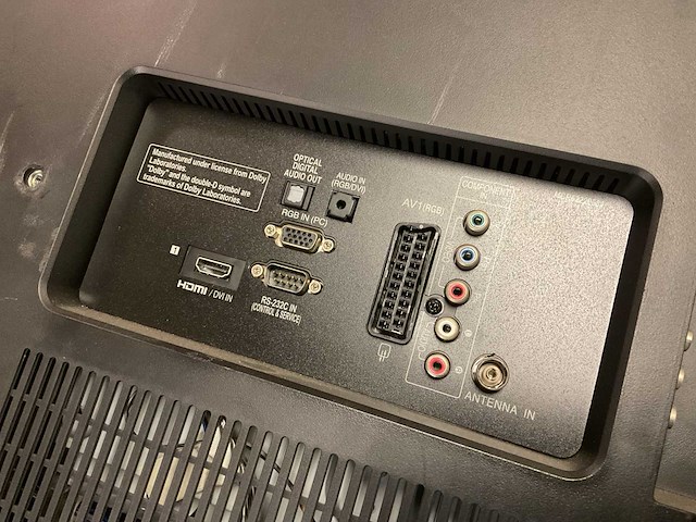 Lg 37ld420 led tv - afbeelding 5 van  6