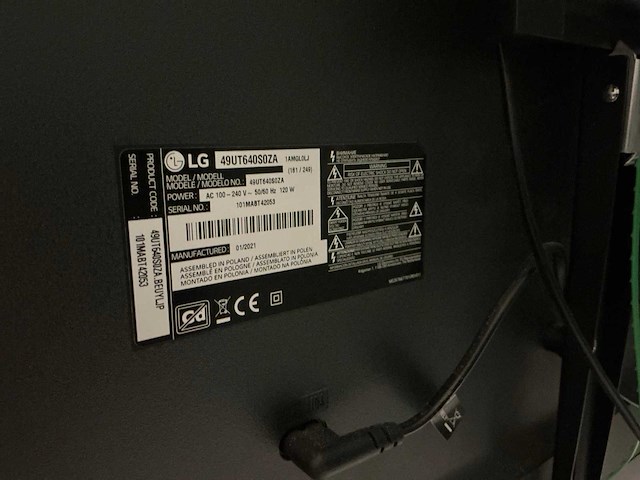 Lg 49ut640s0za 49” televisie - afbeelding 4 van  4