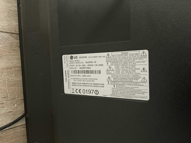 Lg 55ln5758 televisie - afbeelding 4 van  5