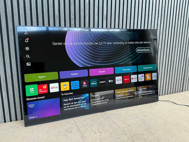 Lg 55qned816re smart televisie - afbeelding 1 van  4