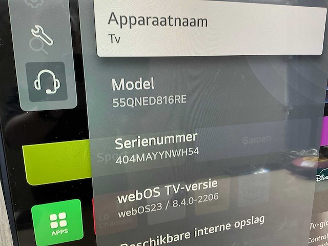 Lg 55qned816re smart televisie - afbeelding 2 van  4