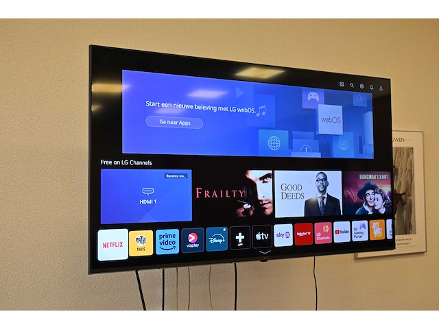 Lg 55uq80006lb 4k televisie - afbeelding 2 van  6