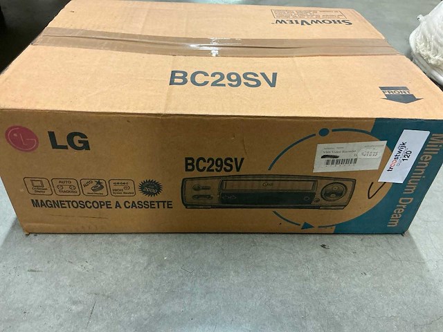 Lg bc29sv vhs videorecorder - afbeelding 2 van  3