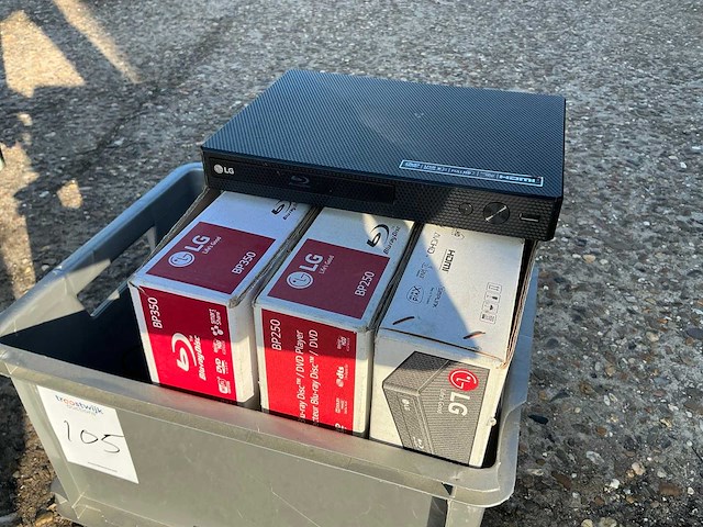 Lg bp250 mediaspeler (4x) - afbeelding 1 van  6