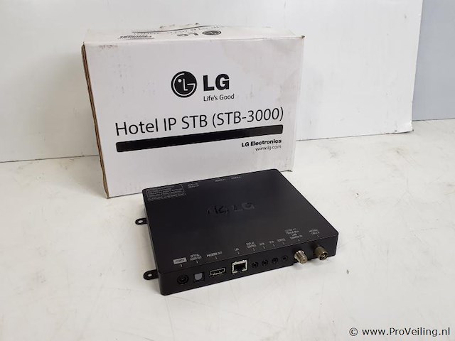 Lg electronics stb-3000 hotel iptv set-topbox - afbeelding 1 van  2